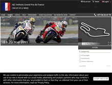 Tablet Screenshot of france-moto-gp.com